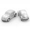 Matte Silver Tone Classic Bug Car.JPG